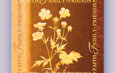 faith family friends illustration